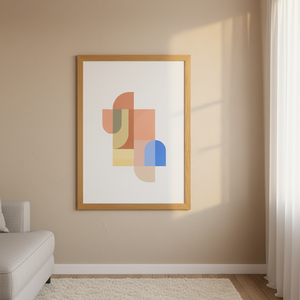 Marco <span class=keywords><strong>de</strong></span> Fotos ACAZA 50x70cm, Rompecabezas <span class=keywords><strong>de</strong></span> 1000 Piezas, Madera MDF, Vidrio Acrílico, Soporte <span class=keywords><strong>de</strong></span> Pared para Fotos y Pósters, Retrato/Horizontal, Roble Cálido - Product Image 4