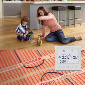 Regulador de temperatura del termostato de calefacción de caldera de gas programable semanal blanco para sistemas de calefacción de suelo - Product Image 4