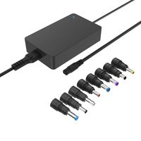Adaptateur secteur GaN mince de haute qualité 100W avec prises d'entrée C6 C8 C14, alimentation 9-48V pour LED, DVR, moniteur, appareil réseau, OEM