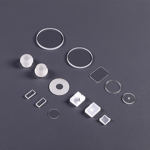 Tùy chỉnh chế biến chất lượng cao thủy tinh thạch anh hình Laser khoan mảnh thạch anh tròn vuông mảnh - Product Image 1