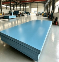 Système de coffrage en PVC réutilisable, ignifuge, imperméable et haute résistance pour la construction en béton de villas et panneaux de coffrage