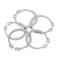 304 Stainless Steel Circlips for Shaft External Retaining Ring C Type Snap Ring Bearing Circlip M3-M160