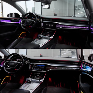 64 Color Light forAudi A7L/C8 Big panel Set of 6 2022-2025 <b>Car</b> Ambient Light Accessories for Interior <b>Decoration</b> Upgrade - Product Image 3