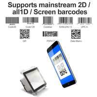 Módulo lector de escáneres de código de barras Qr integrado Bide, módulo de escáner de código de barras Mini 2d, montaje en pared Arduino Rs232 Ttl para quiosco