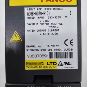 ใหม่ A06B-6079-H101 F ANUC Alpha-iSV โมดูลไดรฟ์ขนาดกะทัดรัด,FSSB ไฟเบอร์บัส,อลูมิเนียมฮีท - Product Image 4