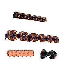 Barre lumineuse LED Spot Beam tout-terrain pour camion, SUV, 4x4, ATV, UTV - 12V 30W 6000 Lumens, design modulaire