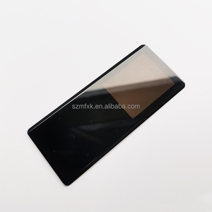 Productos electrónicos Vidrio templado Galvanizado Color de pistola color té Panel semitransparente Vidrio 2.5D Arco Borde <span class=keywords><strong>Pulido</strong></span> - Product Image 2