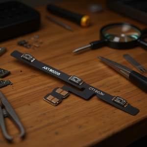 Cavo flessibile di ricambio per alimentazione e volume Xiaomi Mi9 per la riparazione di telefoni cellulari - Product Image 3