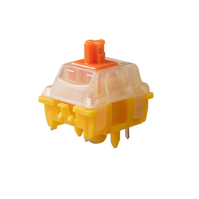 GATERON EF Curry Switch Pre-lubed 5-Pin RGB Gaming Mechanical Linear DIY Customized Mechanical Keyboard Switch