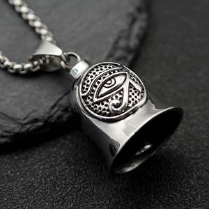 <span class=keywords><strong>Collar</strong></span> de Plata con Diseño Intrincado del Ojo de Horus del Antiguo Egipto - Product Image 1