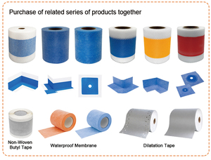 Membrane d'étanchéité et anti-fissures EONBON avec logo personnalisé pour <span class=keywords><strong>sous</strong></span>-couche de <span class=keywords><strong>carrelage</strong></span> - Product Image 3