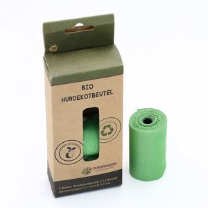 Sac à déjections canines pratique, écologique, épaissi, à motif personnalisable, vente directe d'usine, style plat - Product Image 3