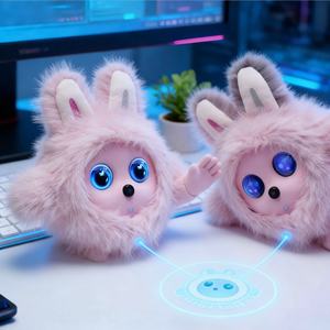 Muñeca Inteligente Interactiva con IA, Chatbot de Voz, Compañero Emocional, Sensores, Cámara/Táctil, Educativo, Divertido, Sistema Operativo Linux, Material Plástico, Robot - Product Image 2