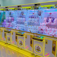 Prix d'usine à jetons en gros Grue à prix cadeau Machine Jouet en peluche Grue à griffes de vente automatique