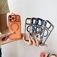Coque de téléphone antichoc avec support d'appareil photo intégré pour tous les modèles d'iPhone (18, 17 Pro Max, 16, 15, 14, 13) – Vente en gros usine