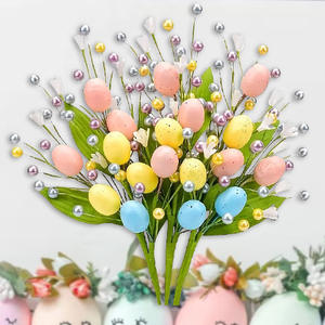 ของตกแต่งบ้านสไตล์ยุโรปและอเมริกา โมเดิร์น เรียบง่าย รูปทรง<span class=keywords><strong>ไข่</strong></span>อีสเตอร์ ประดับดอกไม้  งานจำลองผลเบอร์รี่ ปี 2026 - Product Image 2