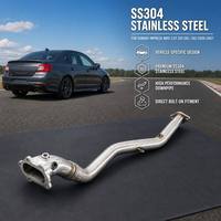 Pour Subaru Impreza WRX 2.0T J20 (GD/GG) 2000-2007, Downpipe d'échappement haute performance en acier inoxydable SS304