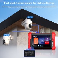 Testeur de Réseau Multifonction NF-IPC728S pour l'Ingénierie : Détection de Pannes de Câbles Coaxiaux, Analogiques, HD et DTR