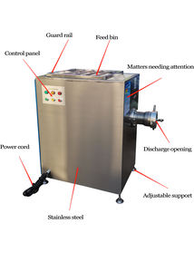 Hachoir à viande électrique Moteur à engrenages Chili Poulet Boeuf Hachoir à viande congelé Matériel Hachoirs à viande électriques <span class=keywords><strong>Kitchenaid</strong></span> - Product Image 3