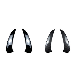 Mercedes-Benz C-Class W206 S206 Rear Air Blade <b>Decal</b> Piano Black ABS Adhesive Modification Part - Product Image 2