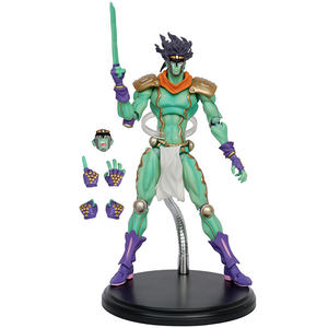 Nouveauté Figurine d'action JoJo's <span class=keywords><strong>Bizarre</strong></span> Adventure Kujo Jotaro Stand Star Platinum Figurine mobile Modè<span class=keywords><strong>le</strong></span> Jouets Poupées - Product Image 6