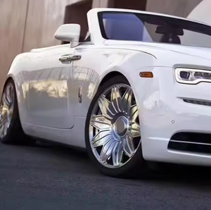 Rines de Aleación de Aluminio Forjado de 19-23 Pulgadas, Color Personalizado, <span class=keywords><strong>Todoterreno</strong></span>, OEM/ODM para <span class=keywords><strong>Rolls</strong></span> <span class=keywords><strong>Royce</strong></span> Cullinan Ghost - Product Image 3