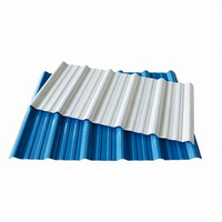 La toiture trapézoïdale en plastique ignifuge d'isolation thermique de résistance à la corrosion couvre les tuiles de toit de PVC