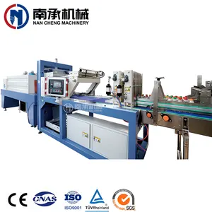 Touch Panel Customizable Linear Type Automatic PE Film Shrink Wrapping Machine Direct Supply From The Factory