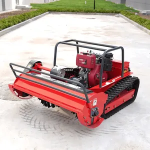 Cortadora de Césped Robótica de Alta Resistencia con Certificación CE y EPA, Desbrozadora Agrícola Inalámbrica, Robot Cortacésped Inteligente con Control Remoto - Product Image 3