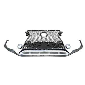 Maictop กระจังหน้ากันชน Abs,อุปกรณ์เสริมรถยนต์สำหรับ <span class=keywords><strong>RX</strong></span> 350 <span class=keywords><strong>200T</strong></span> RX350 RX450h <span class=keywords><strong>2016</strong></span> - Product Image 2