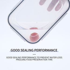 12Pack BPA Free Airtight Leak Proof Easy Snap Lock Plastic Food <b>Storage</b> <b>Container</b> Set - Product Image 3