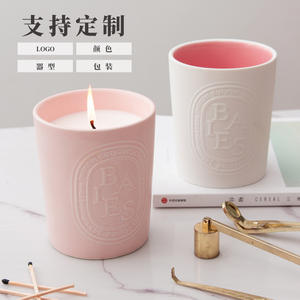 Vela Diptyque Baies en Vaso de Cerámica Rosa Resistente al Calor, Decoración para el Hogar, Artículo de Regalo - Product Image 4