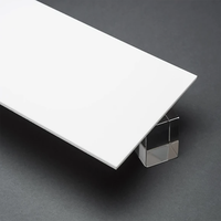 1mm 2mm 4x8 hoja de plástico LED Panel luz de techo PS hoja difusora para iluminación Led