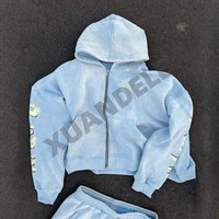 Sweat à capuche Vintage avec fermeture éclair pour homme, vêtement surdimensionné avec Patch Chenille, style Hip-Hop, Streetwear Y2k