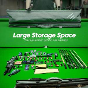 Estuche de transporte de doble hombro ajustable de Oxford impermeable con protección suave para tacos de billar y snooker, de fábrica BSCI - Product Image 2