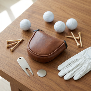 Housse de tête de club de <span class=keywords><strong>golf</strong></span> personnalisée en cuir PU, fabricant de protège-clubs de <span class=keywords><strong>golf</strong></span> avec logo OEM - Product Image 2