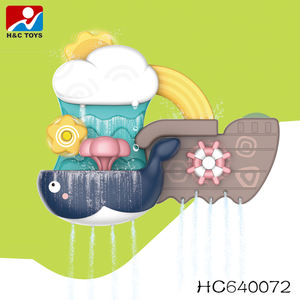 プラスチック製ウォータープレイセットに恐竜玩具回転スプレースプリンクラーベビーバスバスタブ付属品 - Product Image 5