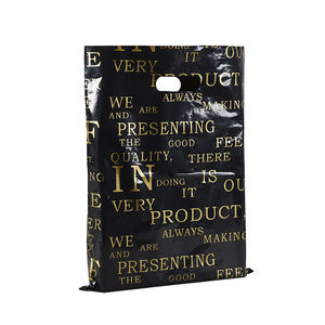 Vente en gros de sacs en plastique biodégradables compostables découpés en D Emballage de vêtements d'épicerie au détail imprimé avec logo personnalisé du Vietnam - Product Image 1