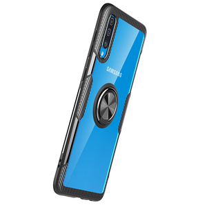 <span class=keywords><strong>Coque</strong></span> transparente pour portable avec anneau magnétique anti-rayures en TPU pour Samsung <span class=keywords><strong>Galaxy</strong></span> <span class=keywords><strong>A70</strong></span> - Product Image 4