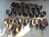 Cuillère en bois massif recyclé vintage rustique antique chinois