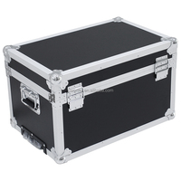 Ningbo Usine Directe Haut de Gamme Pas Cher Prix Durable En Aluminium Dur Cadre En Métal Valise à Roulettes avec Mousse Personnalisée À L'intérieur