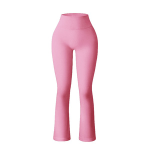 Legging de sport taille haute personnalisé avec logo de marque, imprimé tie-dye, pour yoga et fitness, effet push-up fessier, extensible dans les quatre sens - Product Image 2