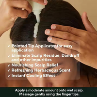 OEM Gommage pour le cuir chevelu au romarin Exfoliant doux naturel Nettoyage en profondeur Anti pelliculaire Anti-chute de cheveux Gommage pour le cuir chevelu Marque privée