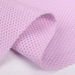 Tissu en maille sandwich respirant 100% polyester, maille losange pour matelas et coussin à mémoire de forme pour filles - Product Image 4