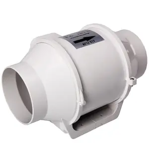 5 Inch Hydrocultuur Kas Carbon Filter Inline Kanaalventilator