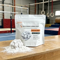 Craie blanche en morceaux et en poudre 100g 200g 300g pour la musculation, l'haltérophilie, l'entraînement de force sur plateforme dans la salle de sport