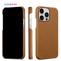 Étui de téléphone en cuir véritable de luxe, nouveau style, vente en gros pour iPhone 13 14