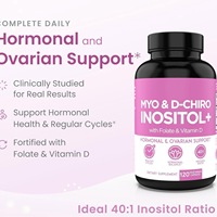 Capsules Naturelles de Myo-Inositol Pur, D-Chiro-Inositol, Folate et Vitamine D pour la Santé Féminine et le Sommeil des Adultes – Fournisseur Fabricant