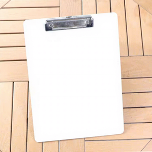 MDFSUB Double Sided Custom Print Portable Modern Polyester Sublimation Clip Board