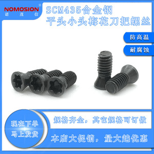 Tornillo de cabeza Torx NOMOSION M2.5*6-D3.3 para portaherramientas CNC, estándar GB - Product Image 5